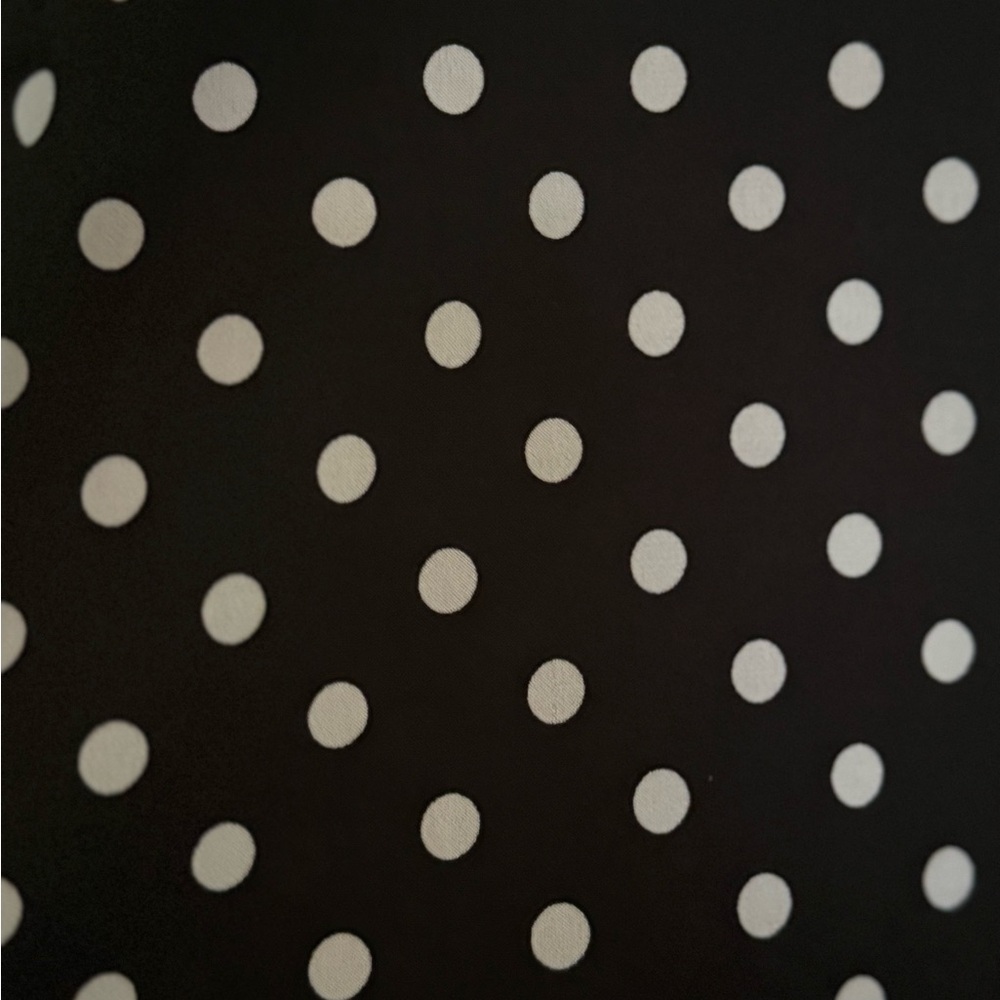 🔥SALE Elegant Black and White Polka Dot Blouse - Picture 5 of 5